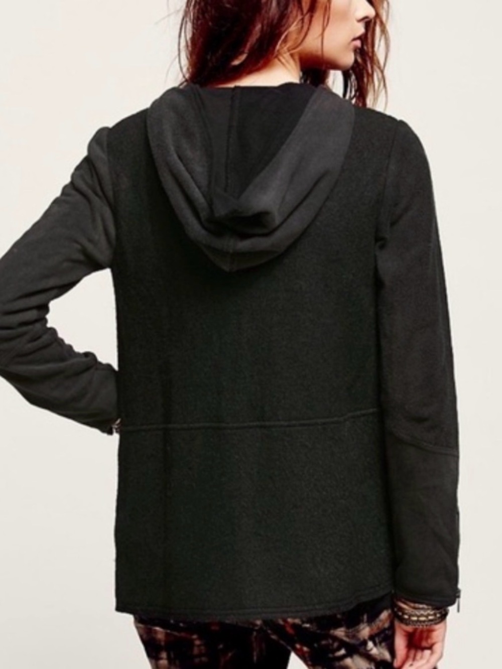 Free People Asymmetrical Wool Jacket - Picture 3 of 10